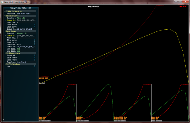 Wing Specification Tool